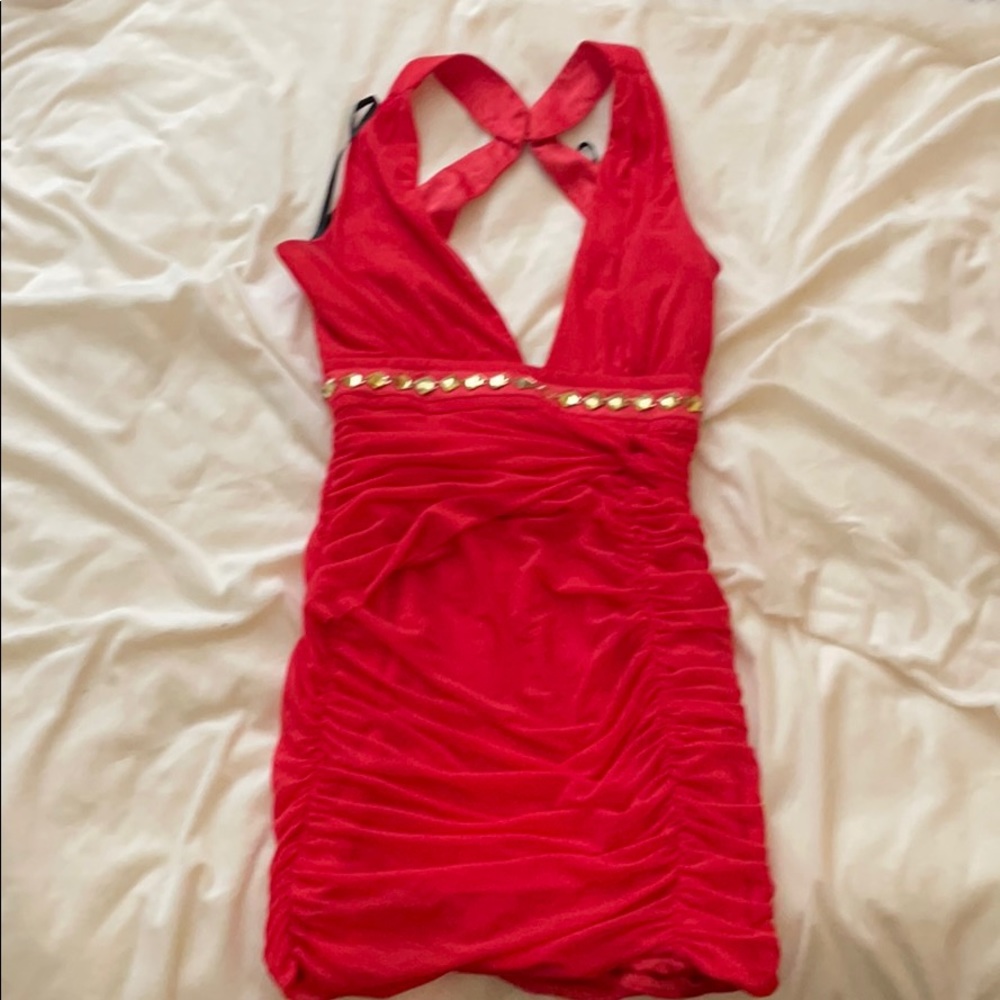 Bebe pink dress
